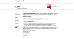 Desktop Screenshot of bip.fnp.org.pl